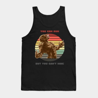 Sunset Werewolf / You Can Run But You Can't Hide Tank Top